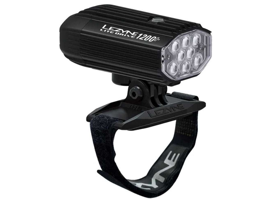 Luz Frontal Do Capacete Lite Drive 1200 Prateado 1200 Lumenslezyne
