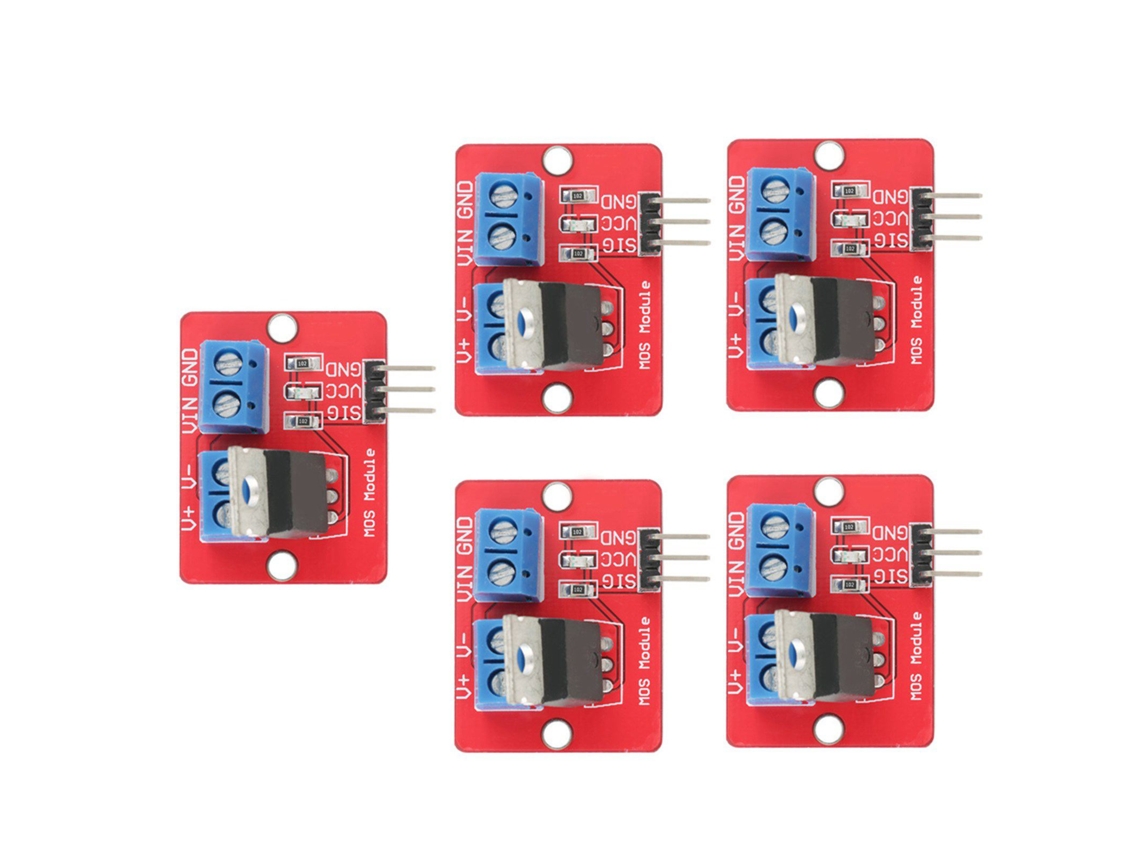 Laxiscreed Módulo Driver Mosfet 3.3v/5v Pwm Até 24v Para Automação E Eletrônica