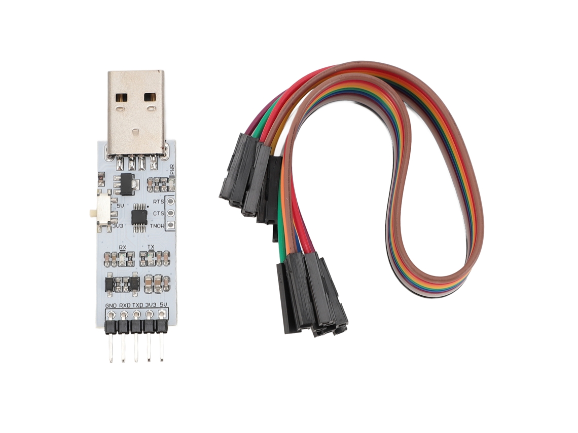 Módulo Serial Usb Para Ttl Conversor Adaptador Downloader Avançado Stc 50bps-2mbps