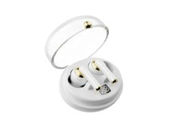 Fone Bluetooth JIAPEI, sem fio, 36h, branco