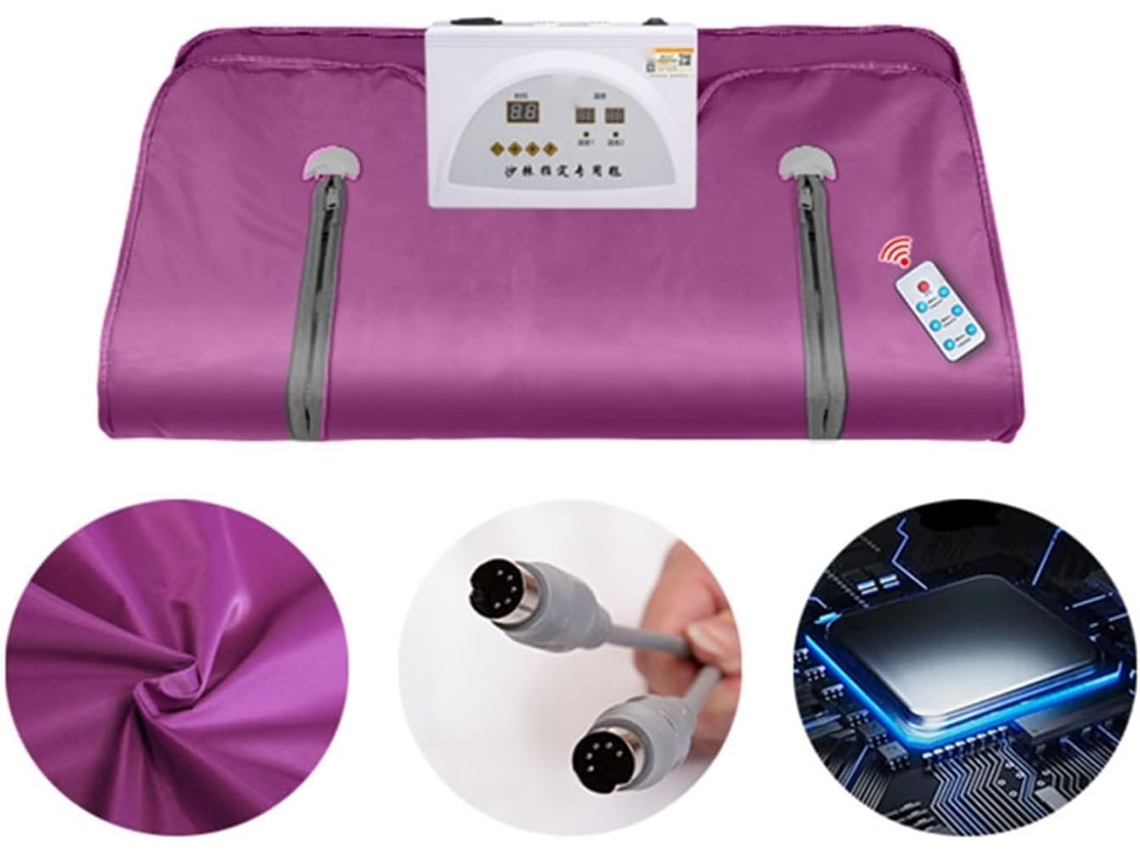 Kit de Sauna Portátil, Sem Saco de Vapor, Desintoxicação Ou Cobertura para Exaustão de Ácido Frio. SFUSHOS
