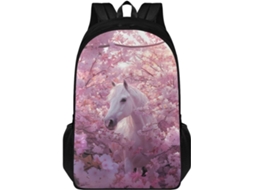 Mochila Escolar Xoenoiee De 17 Polegadas Para Meninos Meninas, Com Compartimento Duplo, Bolsa Grande Laptop,