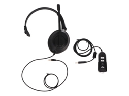 Fone De Ouvido Mono Com Microfone E Redução De Ruído