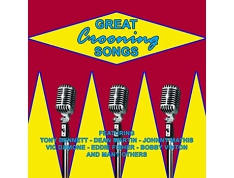 CD Vários Artistas 2017 de Great Crooning Songs
