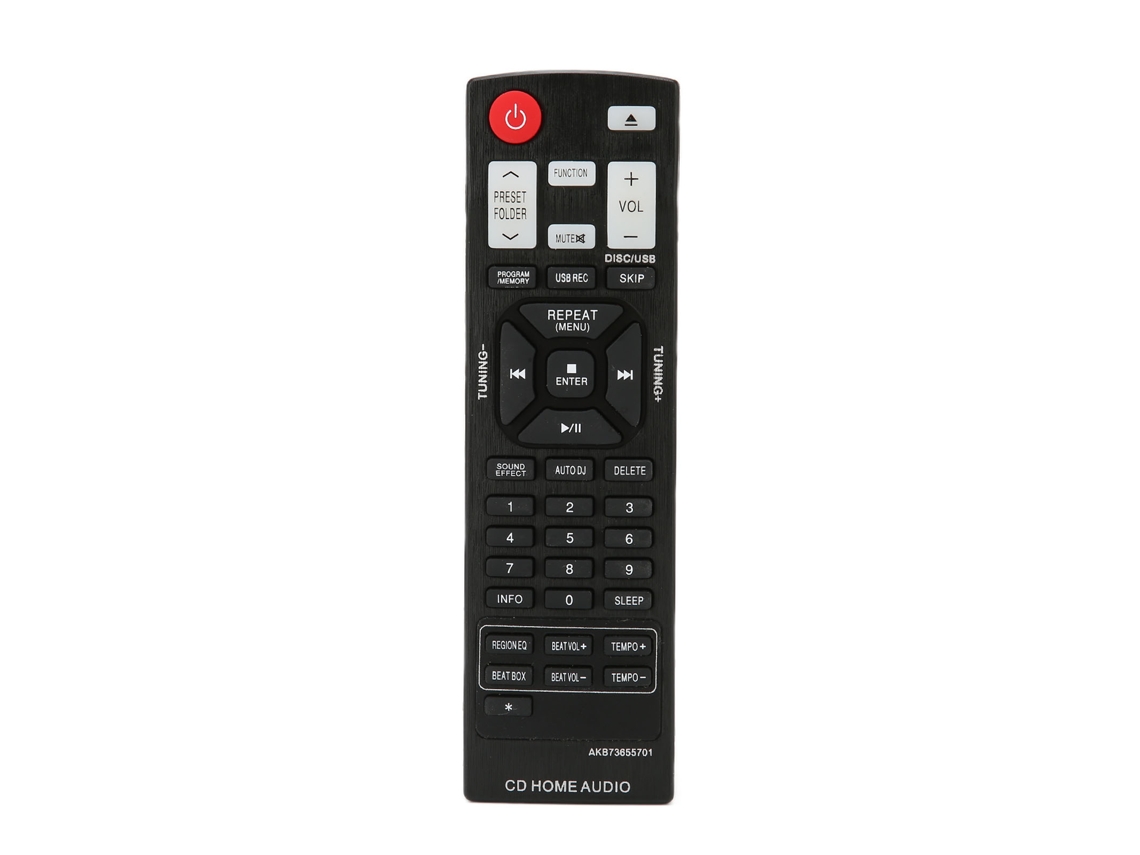Controle Remoto compatível com Sistema de Áudio LG sem necessidade de programação EOOCOO
