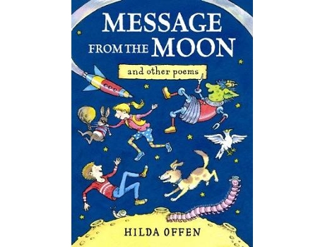 Livro message from the moon de hilda offen (inglês)