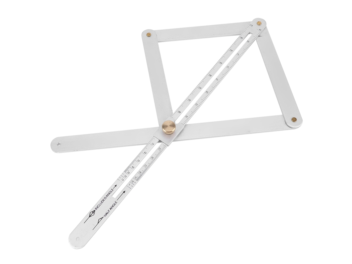 MEDIDOR de ângulo goniômetro multifuncional YURU, 47cm, para carpintaria