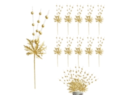 Glitter festivo ouro em pó para decoração de festa de natal e frutas pack de 10 LAXISCREED