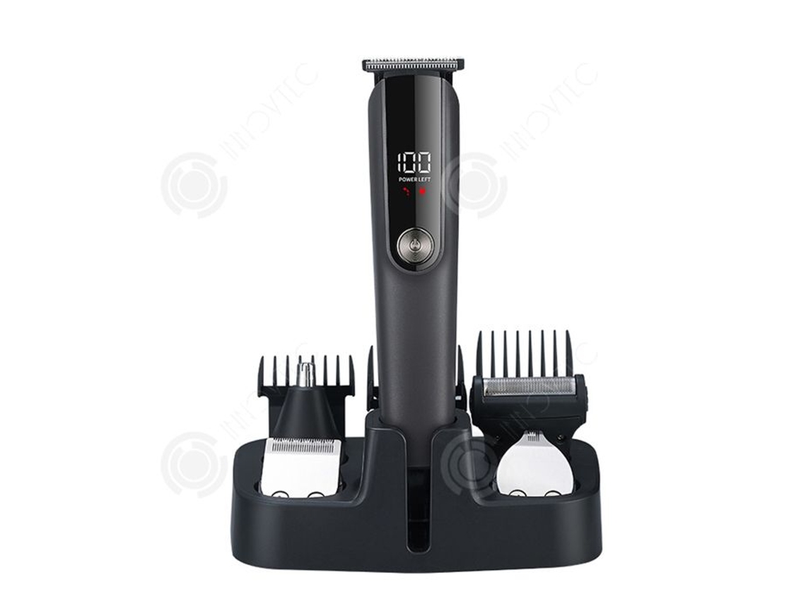Inn Tondeuse De Cabelo Duração De Uso 90 Minutos 5w Display Digital Lavagem Do Corpo Completo Silenciosa Barbeador Elétrico Innovtec