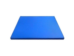 Tapete De Desinfecção Para Sola De Calçado Com Design Antiderrapante Duplo Reutilizável Azul