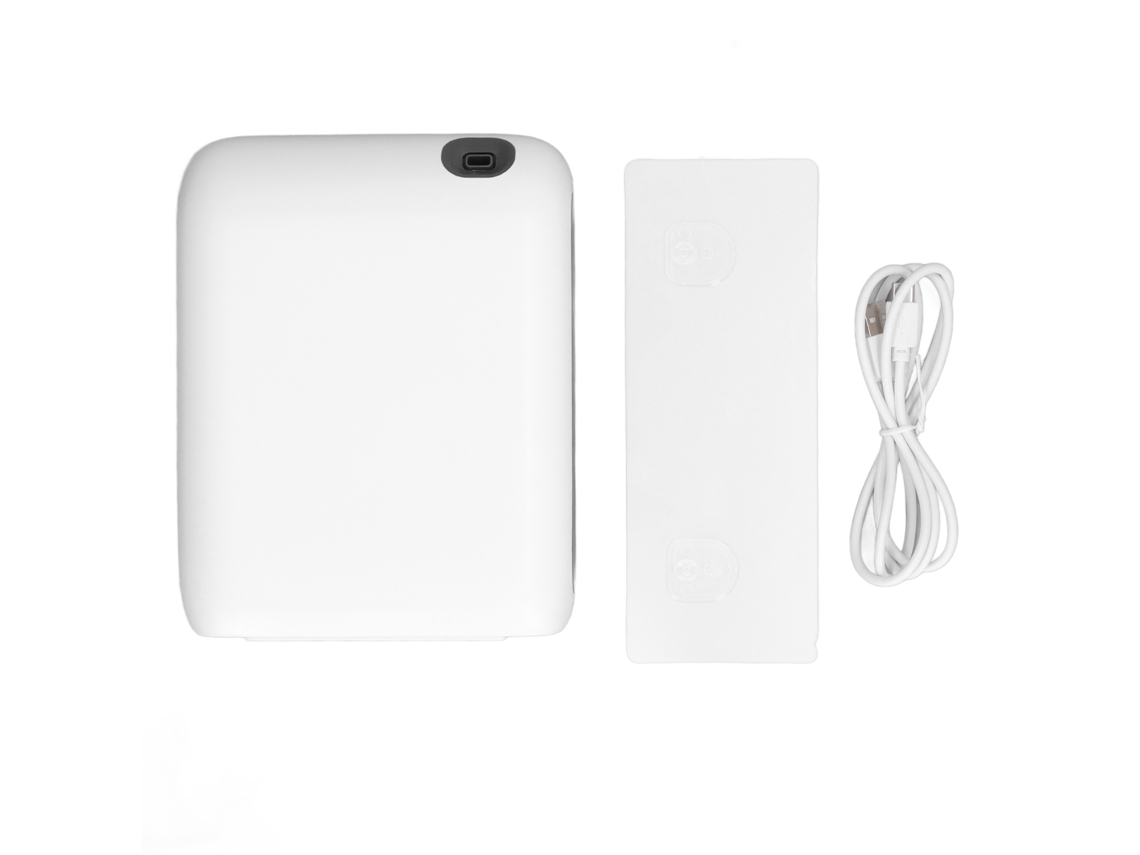 Difusor de Óleo Essencial USB 120ml Aromaterapia com Silicone | S/MARCA