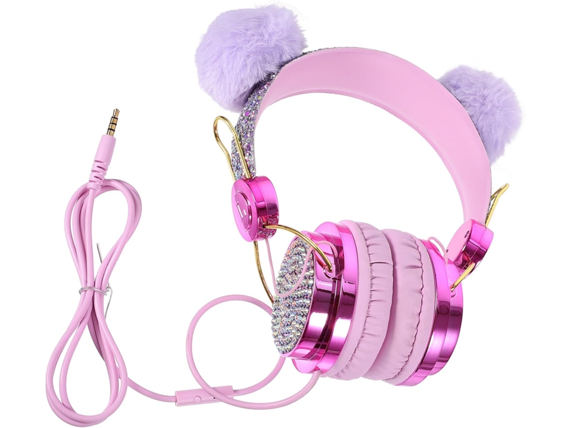 2 peças Casque Audio Garçon Fille Ajustável