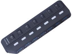 Hub Usb Portátil Com Portas Para Uso Em Computadores Desktop E