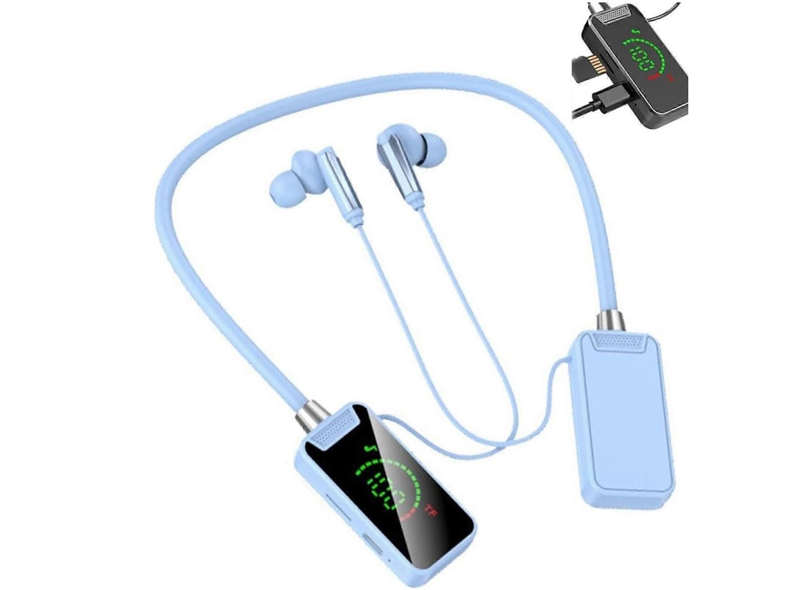 Fones De Ouvido Sem Fio Com Placa De Som E Tela Preto Ly Ebike