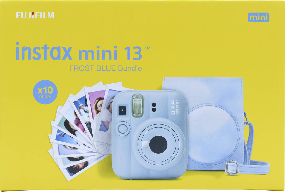 Bundle Máquina Fotográfica Instantânea FUJIFILM MINI 13 (Azul)