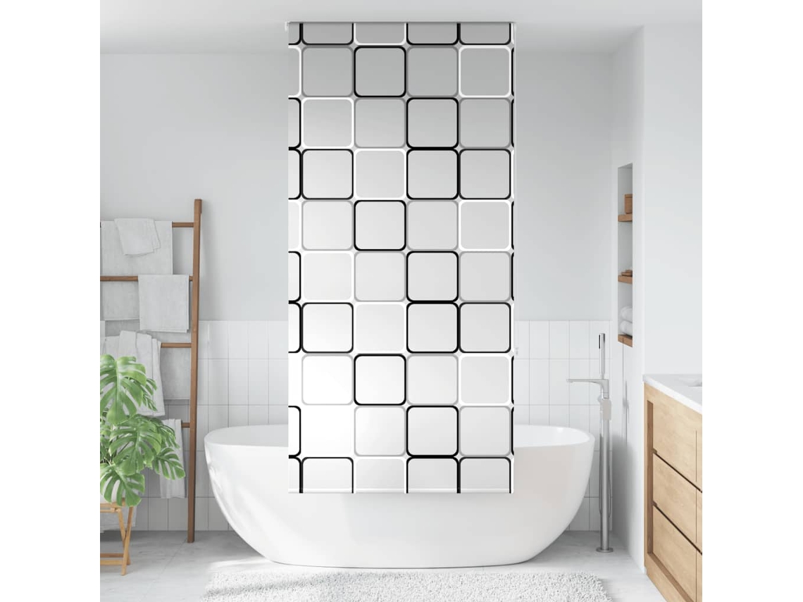 Vidaxl Rolo De Duche Estores 90x240 Cm Largura Tecido 86 Cm