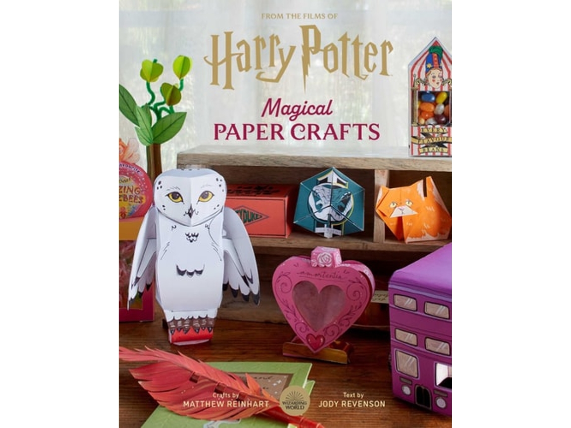Livro Harry Potter Magical Paper Crafts de Matthew Reinhart (Inglês)