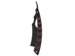 2026 navaja de Afeitar Recta Vintage para Hombres Manual de Acero Inoxidable Cuchilla Recta Plegable Safety Shaver Negro