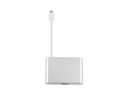 Adaptador Hub Usb c LAXISCREED Hdmi Rj45
