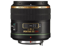 Objetiva PENTAX 55mm f/1.4 (Preto - Abertura:  - f/22)