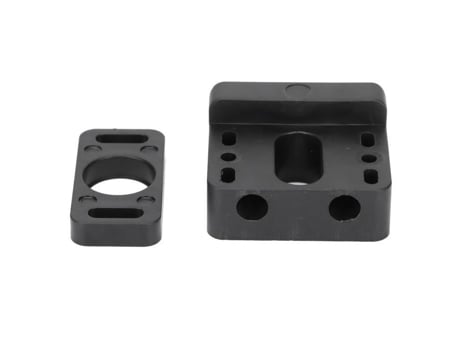 HURRISE Z Axis Lead Screw Fixing Bracket Z Axlt Screw Bracket para Impressora 3D Impressora de Desempenho de Computador