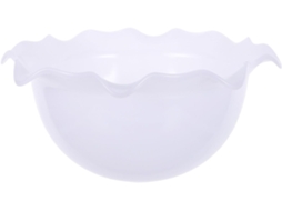 Moldura Floral Vintage em Acrílico, 42 Mm de Diâmetro, 235 X 11 Cm, Ideal para Luminária de Mesa. SFUSHOS