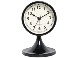 Relógio Despertador Analógico De 3 Polegadas, Retro, A Pilhas, Silencioso Com Luz Para Quarto/criado Mudo/estante Preto Sfushos