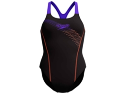 Bañador Natación Mujer Speedo Medley Logo 1 Peça