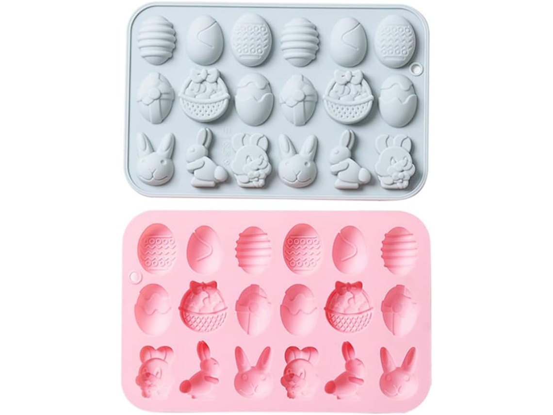 Forma De Silicone Para Bolo, Conjunto De 2, Para Moldar Doces Caseiros