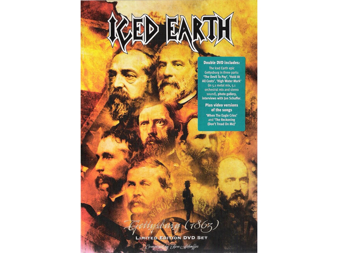 DVD Iced Earth - Gettysburg (1863)