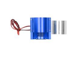 Capa Resfriamento Dobra Fan Motor Rc 40‑43mm Azul