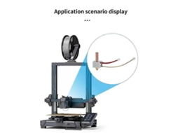 Conjunto de Hotend Neptune 4 com Bocal Latão 24 50w, Haste Aquecimento, Termistor e Bloco Aquecimento para Imp Ressora 3d GOKOCO