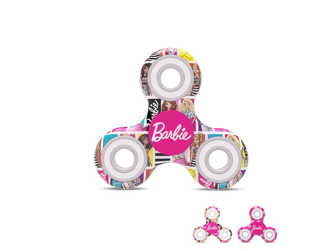Barbie Fidget Spinnerz Conj. 3 Sortidos