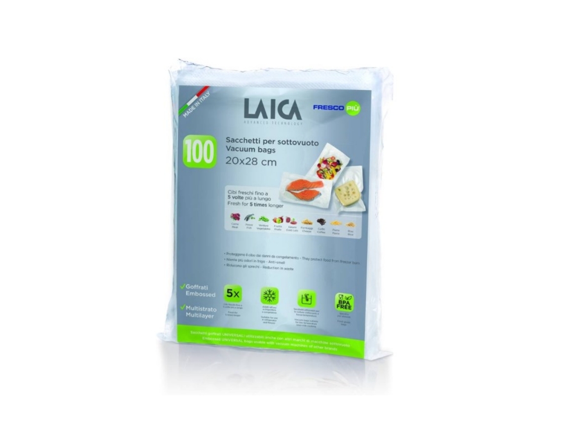Sacos de Embalagem a Vácuo Transparentes 2030Cm 100 Peças AURUM