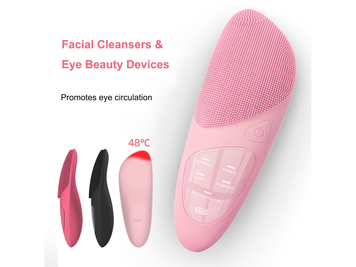 Limpiador Facial Eléctrico Recargável Usb E Dispositivo De Beleza Para Olhos