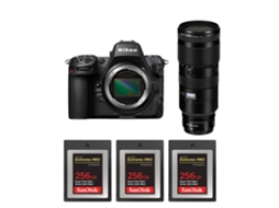 Z8 + Z 70 200mm F/2.8 Vr S + 3 Sandisk 256gb Extreme Pro Cfexpress Type B Máquina Fotográfica Híbrida Full frame + Ebook Pricedirect NIKON