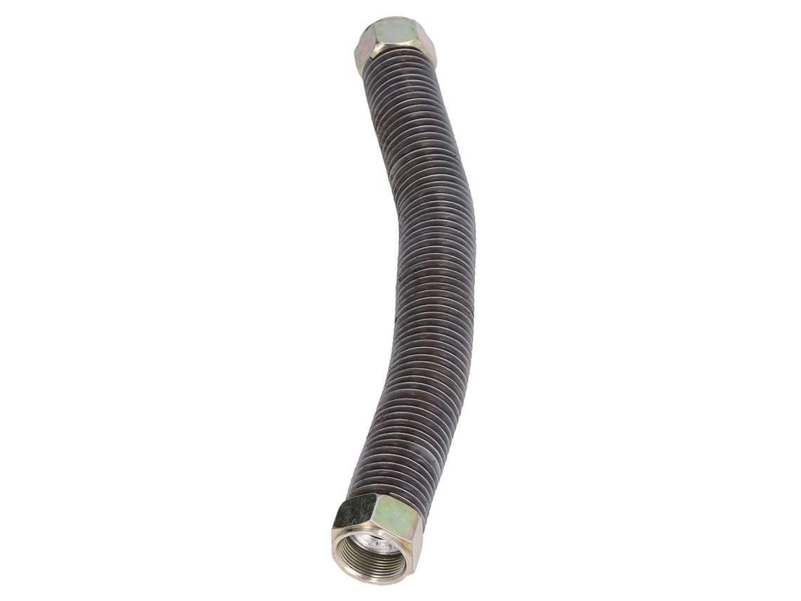 Laxiscreed Tubo De Escape Para Compressor De Ar Em Alumínio E Latão, 19mm, 30cm Com Conexão Roscada