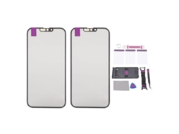 Aetheria 2pcs Kit Reparo Vidro Tela com Ferramentas para Ios 14 Plus Display Protector