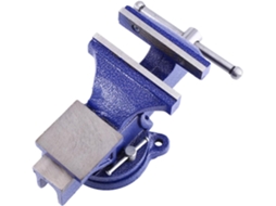 Morsa Reforçada Com Mordentes De Aço De 45 Libras (15,2 X 6 Polegadas) Para Fixação Em Pó.