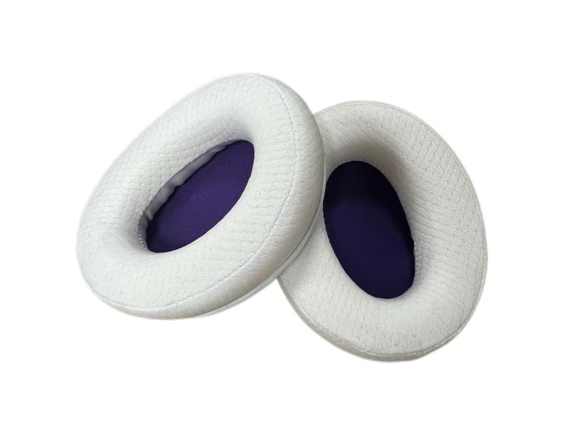 Almofada Para Auscultadores Kingston Hyperx Cloud Core De Orelhas De Espuma Macia Branco Roxo