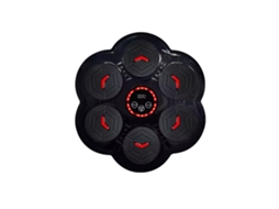 Máquina De Boxe Musical Para Treinamento De Reação A Lutas Almofada De Boxe Preta Clickonit