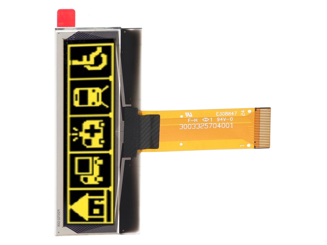 Laxiscreed Módulo Ecran Oled 2.23" 123x32 Para Projetos Diy De Eletrónica