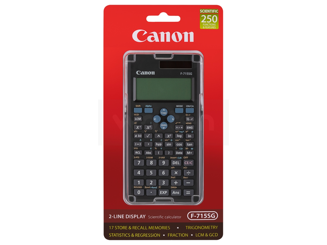 Calculadora Científica CANON F-715SG Preto (16 dígitos)