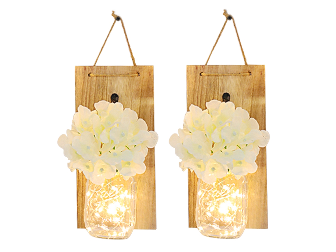 Luzes Jarro Solar Jardim Decor LAXISCREED