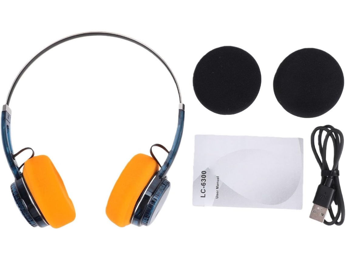 Fones De Ouvido Sem Fio Bluetooth Topiky, Modelo Retrô Clássico, Leves, Com Cancelamento De Ruído Ativo, Supra
