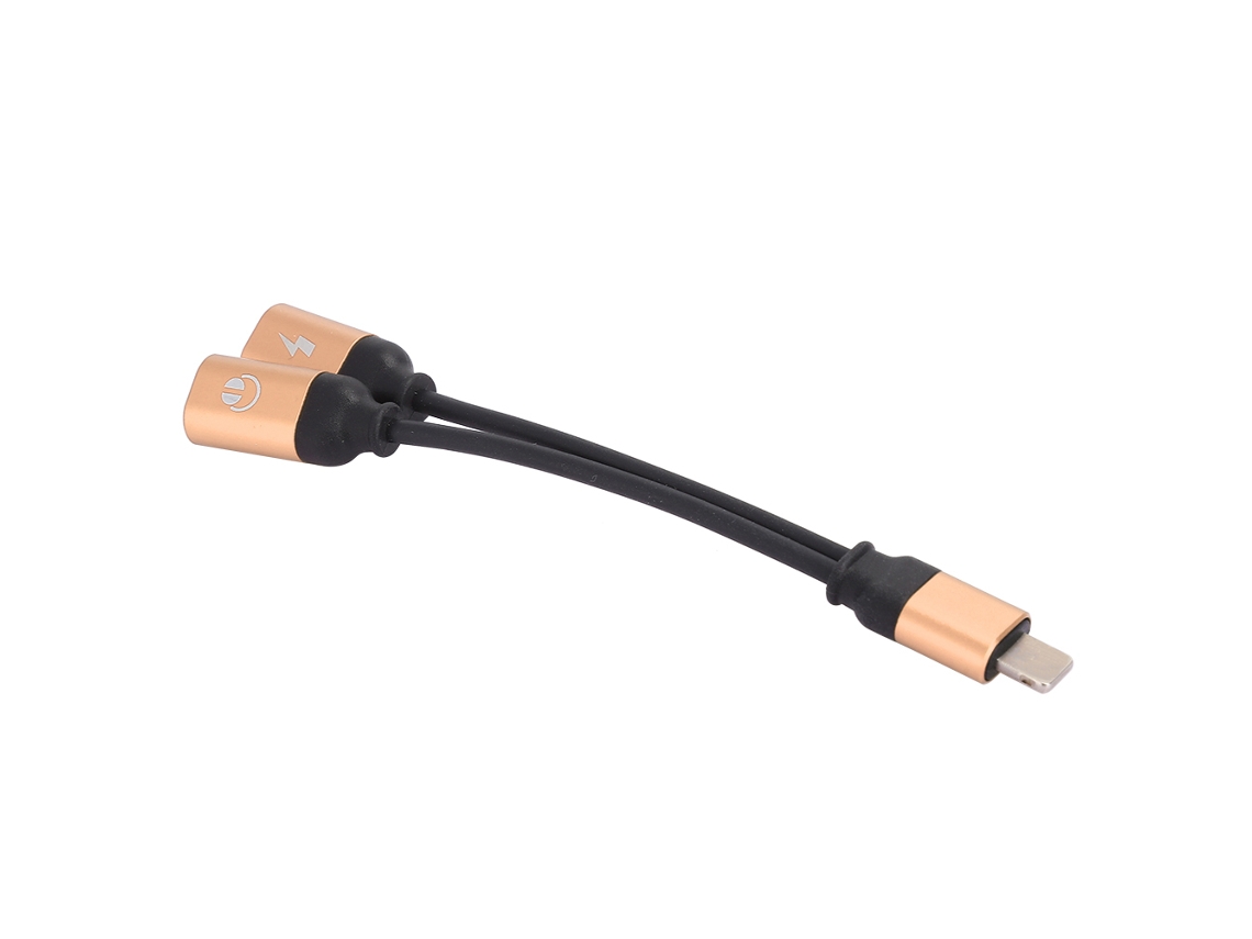 Adaptador EOOCOO (carga de Fones de Ouvido 2 em 1)