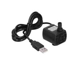 Bomba De Água Submersível Usb Mini Baixo Ruído 3.5-9v Para Aquário Filtro Rega