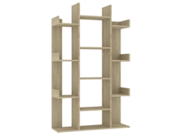 Book Cabinet, Book Cabinets Vidaxl Marrom Madeira Processada (n/a)
