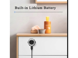 Lurelia Fechadura Inteligente Gaveta De Armário Com Impressão Digital Inteligente Tuya Smartlife App Prata C20 Mm