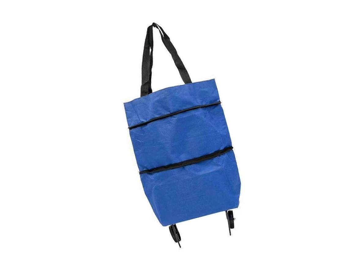 Carrinho De Compras Com Alça Ergonômica, Bolsa De Armazenamento Impermeável, Design Dobrável, Ideal Para Compras, Viagens E Uso Doméstico (vermelho).